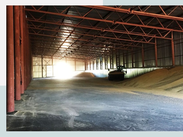 Строительство зернохранилищ в Горном-Алтайске