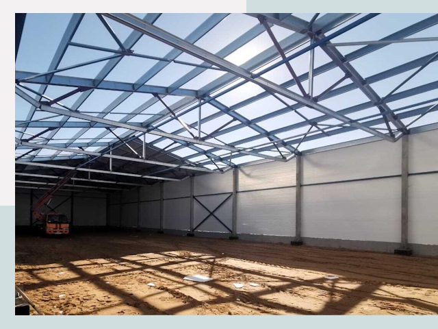 Строительство сенохранилищ в Горном-Алтайске