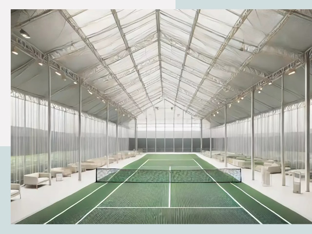 Строительство теннисных кортов в Горном-Алтайске