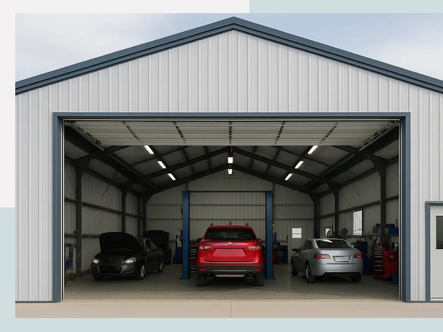 Ангары из сэндвич панелей от 622 руб. в Горно-Алтайск