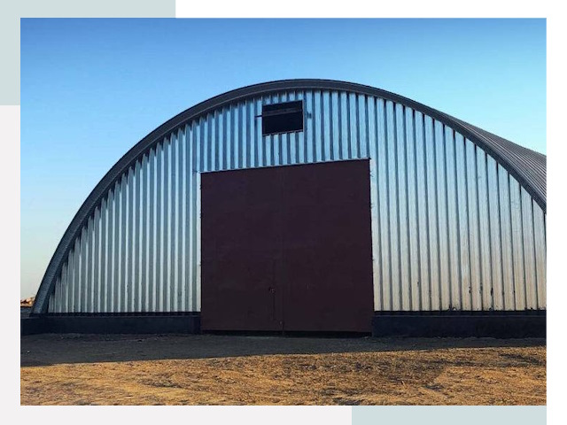 Арочные ангары в Горном-Алтайске
