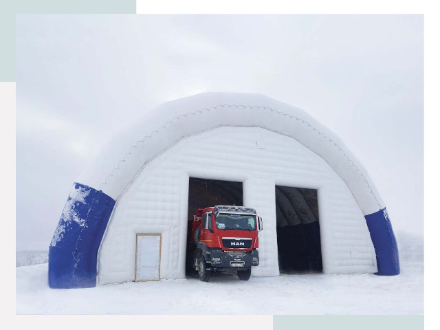 Мобильные ангары в Горном-Алтайске