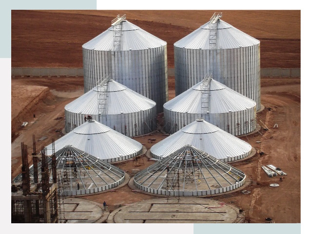 Строительство зерновых силосов в Горном-Алтайске