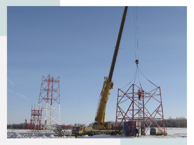 Монтаж вышек связи в Горном-Алтайске