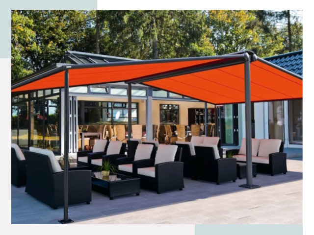 Навесы для кафе и ресторанов в Горном-Алтайске