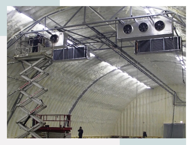Оснащение ангаров в Горном-Алтайске