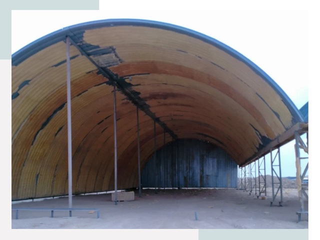 Реконструкция ангаров в Горном-Алтайске