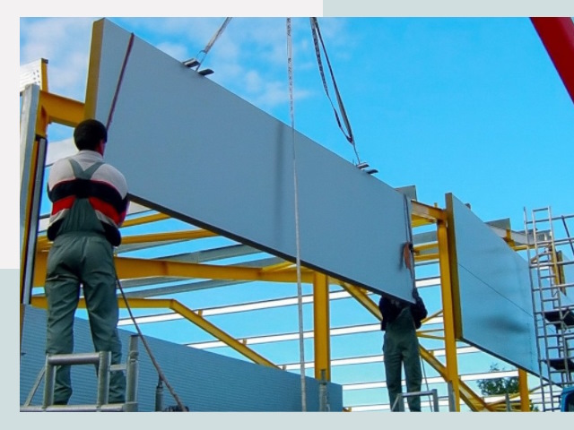 Монтаж сэндвич-панелей в Горном-Алтайске от 622 руб.